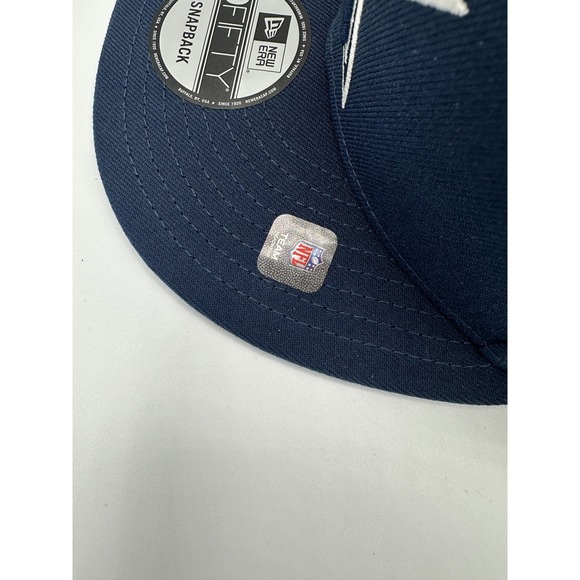 New Era Dallas Cowboys NFL 9FIFTY Snapback Hat Navy White Embroidered Star - Picture 6 of 11